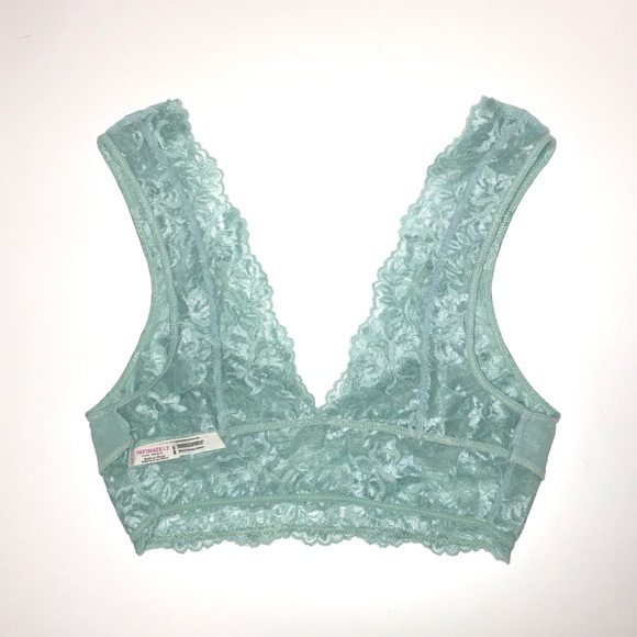 Free People Gallon Lace Deep-V Turquoise XS - Picture 3 of 6